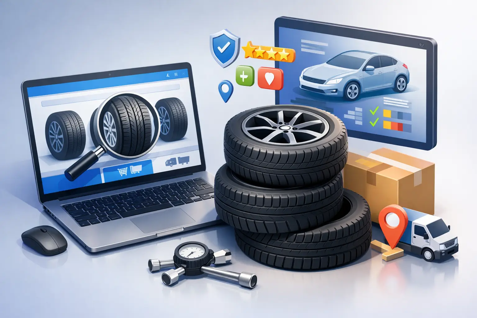 Buy Tires Online Without Guesswork