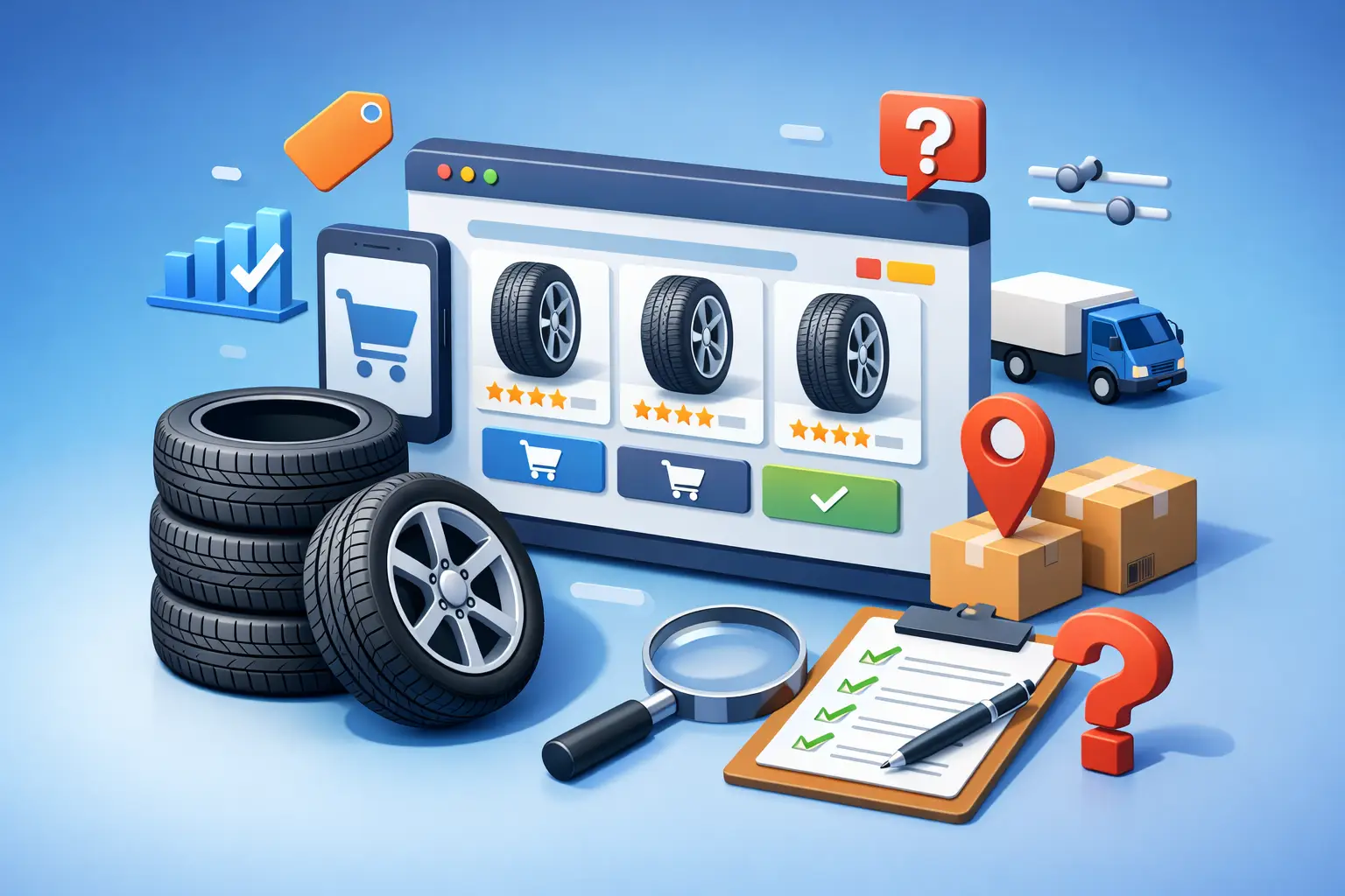 Cheap Replacement Tyres Online Without Guesswork