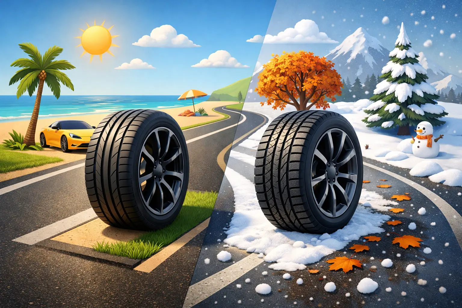 Summer Tyres vs All Season: Which Fits?