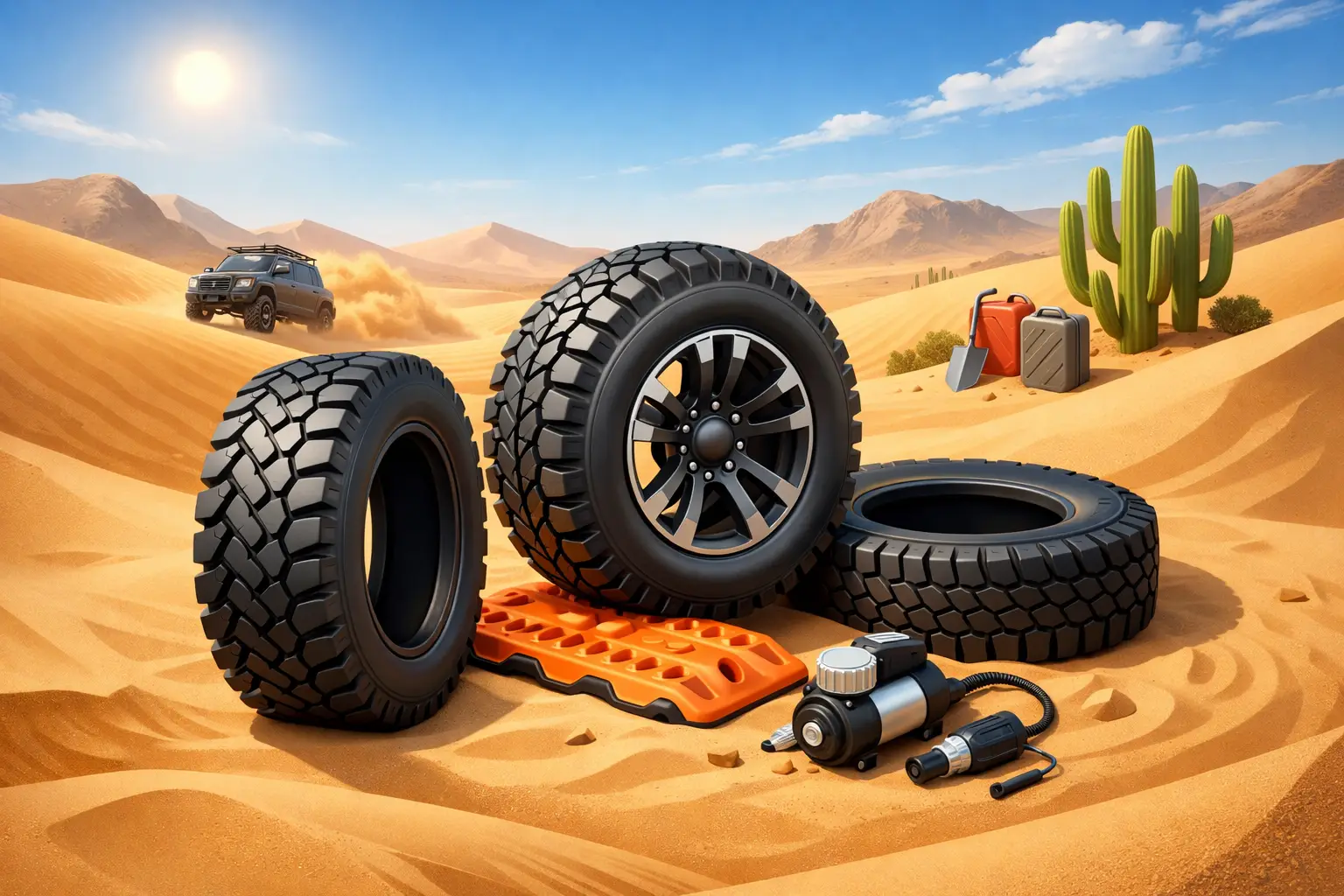 Best Tyres for Desert Driving: What to Buy