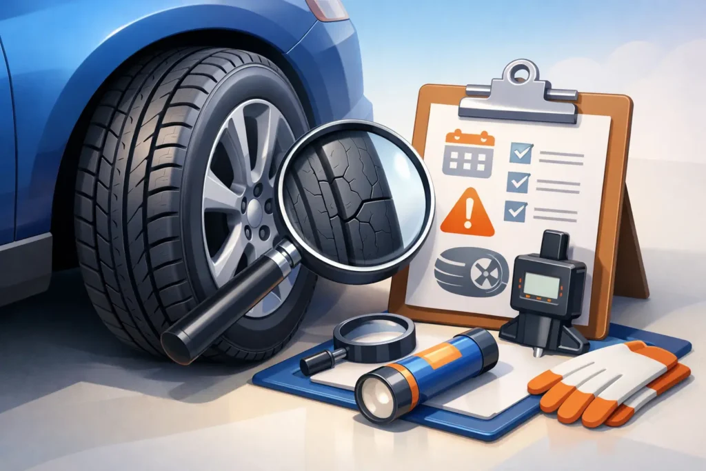 How to Check Tyre Age the Right Way