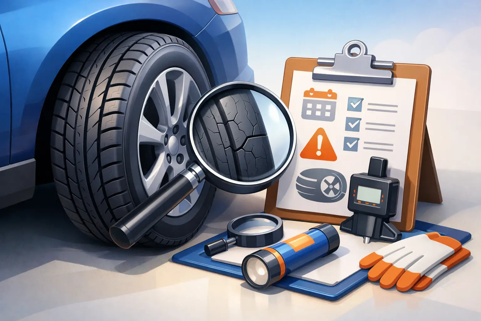 How to Check Tyre Age the Right Way