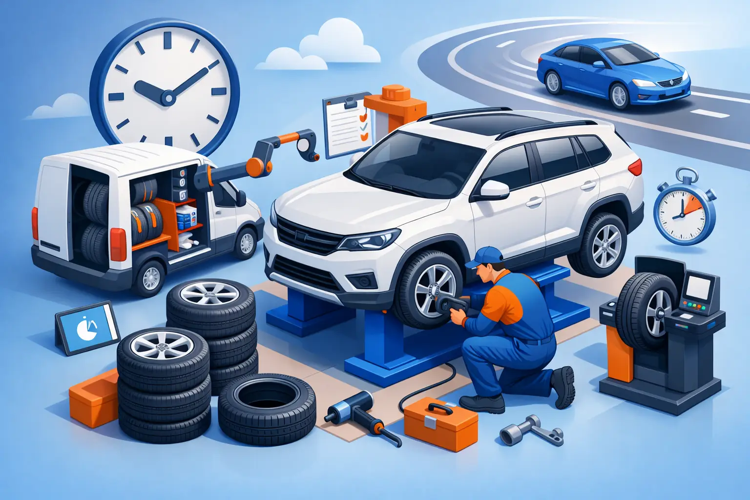 Tyre Fitting Services That Save Time
