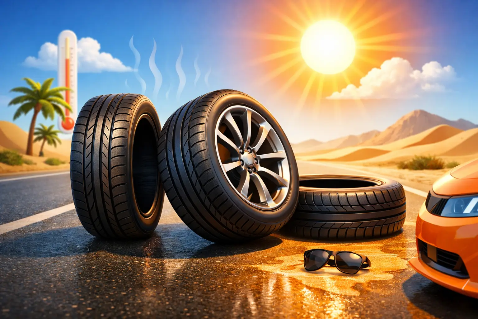 Best Tyres for Hot Weather Conditions