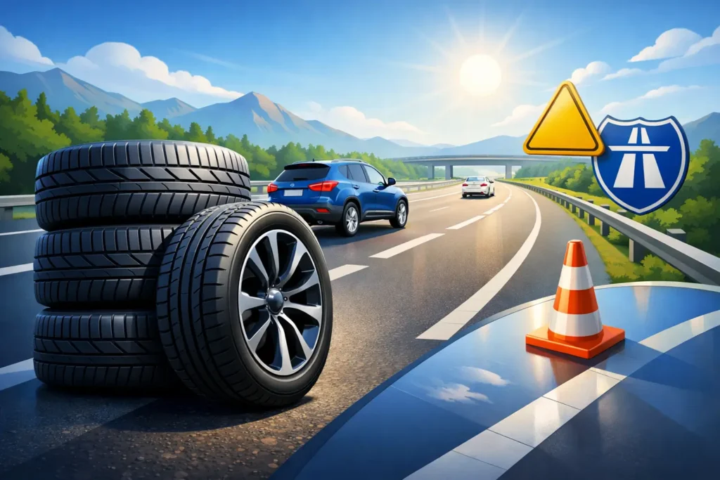 Best Tyres for Long Trips and Highway Safety