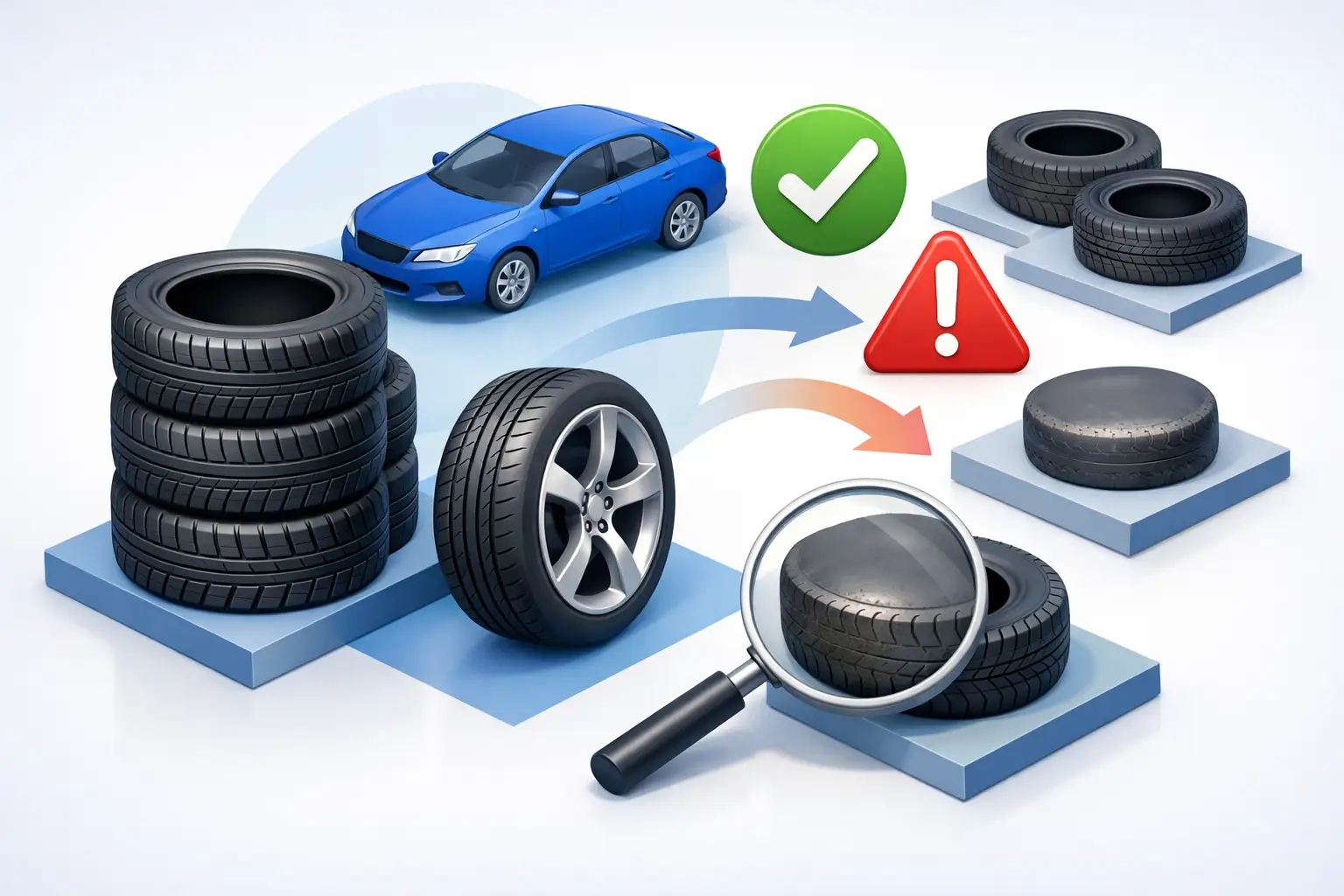 Should I Replace All Tyres? Know When to Do It