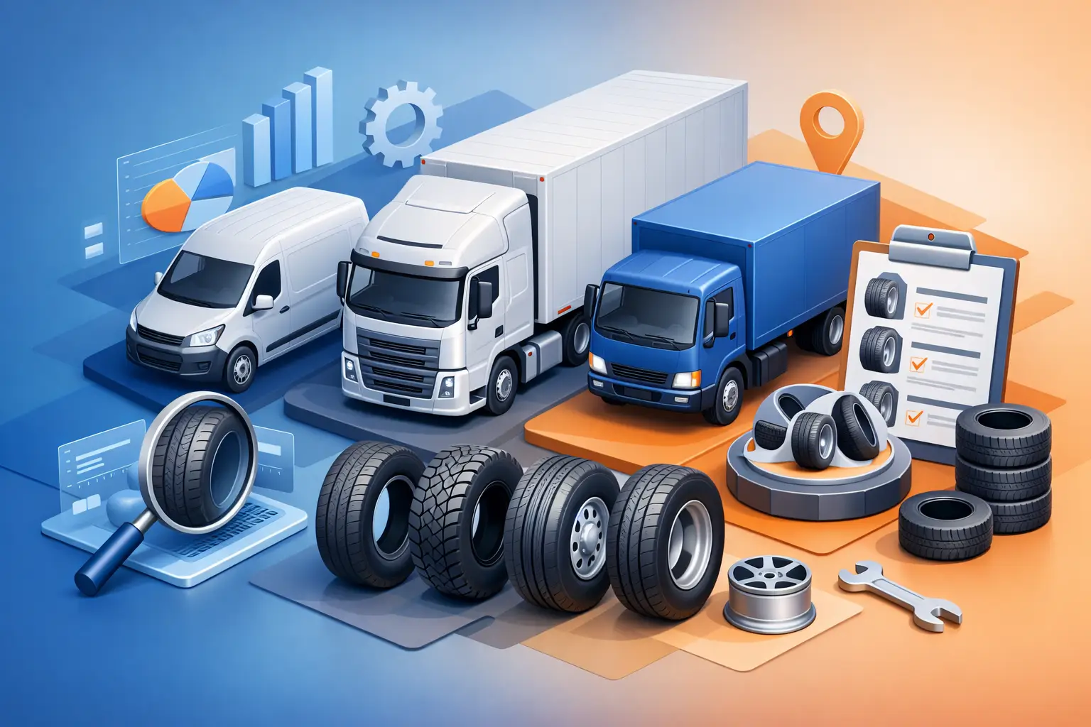 How to Select Commercial Tyres for Your Fleet